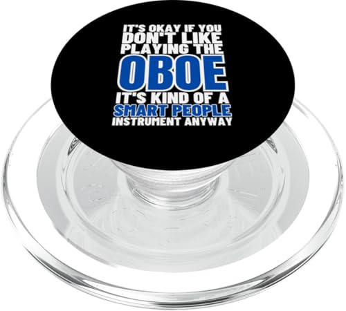 Oboe Is For Smart People Lustiger Oboist PopSockets PopGrip für MagSafe Oboe Is For Smart People Lustiger Oboist PopSockets PopGrip für MagSafe von Funny Gifts for Oboe Players And Oboists