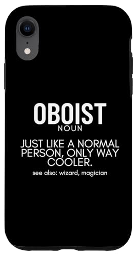 Oboist Definition Oboe Stolzer lustiger Oboenspieler Hülle für iPhone XR Oboist Definition Oboe Stolzer lustiger Oboenspieler Hülle für iPhone XR von Funny Gifts for Oboe Players And Oboists