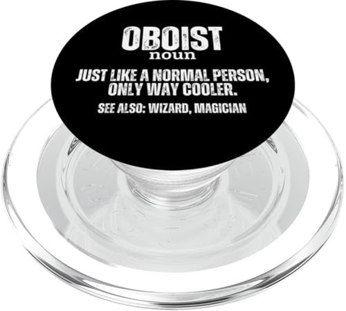 Oboist Definition Oboe Stolzer lustiger Oboenspieler PopSockets PopGrip für MagSafe von Funny Gifts for Oboe Players And Oboists