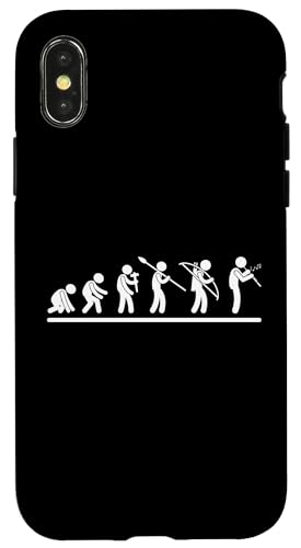 Oboist Evolution Oboe für Herren Lustiger Oboist Hülle für iPhone X/XS Oboist Evolution Oboe für Herren Lustiger Oboist Hülle für iPhone X/XS von Funny Gifts for Oboe Players And Oboists