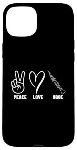 Oboist Peace Love Oboe Proud Herren Damen Oboist Hülle für iPhone 15 Plus Oboist Peace Love Oboe Proud Herren Damen Oboist Hülle für iPhone 15 Plus von Funny Gifts for Oboe Players And Oboists