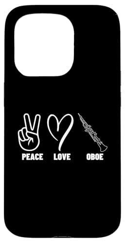 Oboist Peace Love Oboe Proud Herren Damen Oboist Hülle für iPhone 15 Pro Oboist Peace Love Oboe Proud Herren Damen Oboist Hülle für iPhone 15 Pro von Funny Gifts for Oboe Players And Oboists
