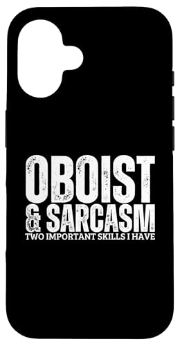 Oboist und Sarkasmus Lustiger Oboist Hülle für iPhone 16 Oboist und Sarkasmus Lustiger Oboist Hülle für iPhone 16 von Funny Gifts for Oboe Players And Oboists