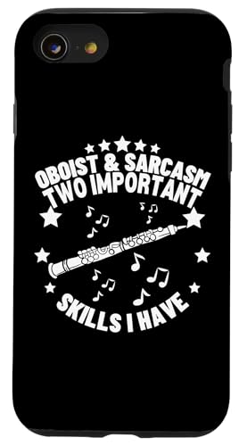 Oboist und Sarkasmus Lustiger Oboist Hülle für iPhone SE (2020) / 7 / 8 von Funny Gifts for Oboe Players And Oboists