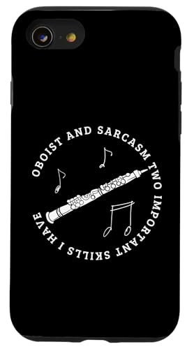 Oboist und Sarkasmus Lustiger Oboist Hülle für iPhone SE (2020) / 7 / 8 von Funny Gifts for Oboe Players And Oboists
