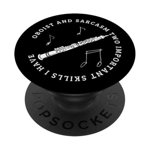 Oboist und Sarkasmus Lustiger Oboist PopSockets Klebender PopGrip Oboist und Sarkasmus Lustiger Oboist PopSockets Klebender PopGrip von Funny Gifts for Oboe Players And Oboists