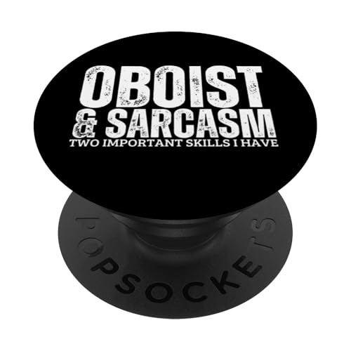 Oboist und Sarkasmus Lustiger Oboist PopSockets Klebender PopGrip Oboist und Sarkasmus Lustiger Oboist PopSockets Klebender PopGrip von Funny Gifts for Oboe Players And Oboists