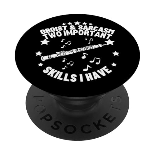 Oboist und Sarkasmus Lustiger Oboist PopSockets Klebender PopGrip Oboist und Sarkasmus Lustiger Oboist PopSockets Klebender PopGrip von Funny Gifts for Oboe Players And Oboists