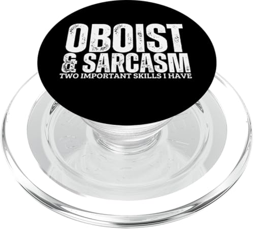 Oboist und Sarkasmus Lustiger Oboist PopSockets PopGrip für MagSafe von Funny Gifts for Oboe Players And Oboists