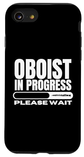 Oboist wird gerade geladen! Lustiger Oboenspieler Hülle für iPhone SE (2020) / 7 / 8 von Funny Gifts for Oboe Players And Oboists