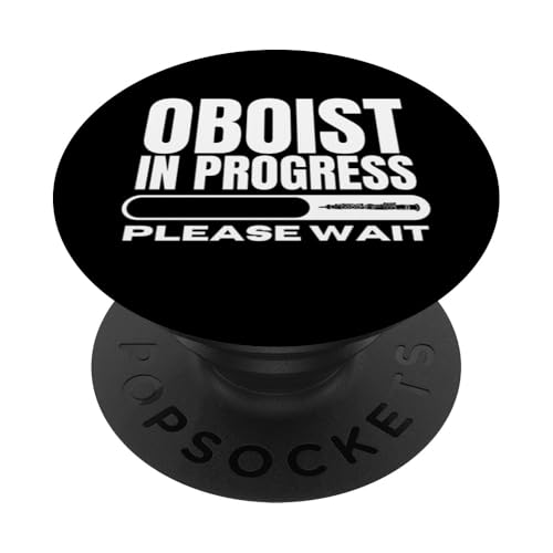 Oboist wird gerade geladen! Lustiger Oboenspieler PopSockets Klebender PopGrip von Funny Gifts for Oboe Players And Oboists