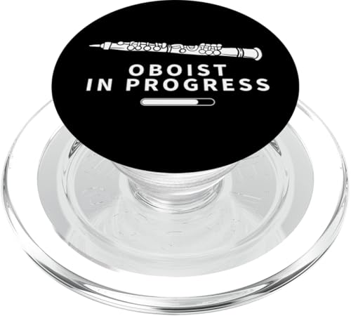 Oboist wird gerade geladen! Lustiger Oboenspieler PopSockets PopGrip für MagSafe von Funny Gifts for Oboe Players And Oboists
