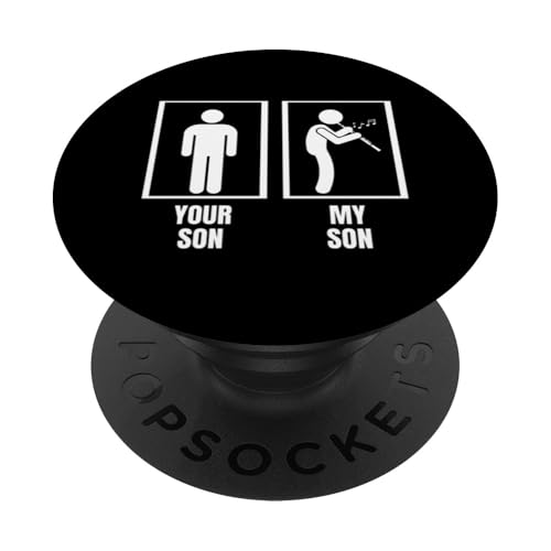 Your Son My Son Oboe Papa Mama Lustiger Oboist PopSockets Klebender PopGrip von Funny Gifts for Oboe Players And Oboists