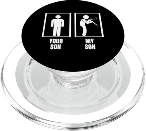 Your Son My Son Oboe Papa Mama Lustiger Oboist PopSockets PopGrip für MagSafe Your Son My Son Oboe Papa Mama Lustiger Oboist PopSockets PopGrip für MagSafe von Funny Gifts for Oboe Players And Oboists