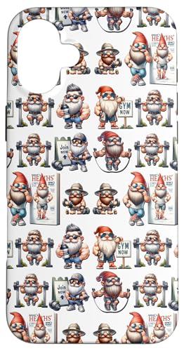 Bodybuilder Gnomes For Gym Fitness Workout Exercise Training Hülle für iPhone 16 Plus Bodybuilder Gnomes For Gym Fitness Workout Exercise Training Hülle für iPhone 16 Plus von Funny Gnome Bodybuilding Gifts For The Gym Lover