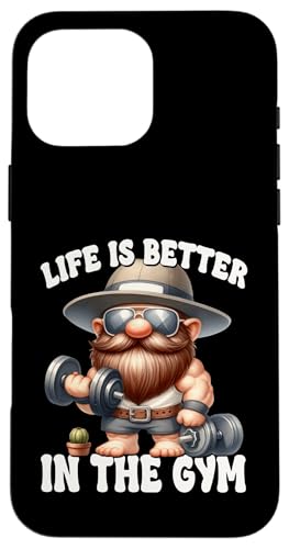 Bodybuilding Gnome Fitness Workout Exercise Training Saying Hülle für iPhone 16 Pro Max Bodybuilding Gnome Fitness Workout Exercise Training Saying Hülle für iPhone 16 Pro Max von Funny Gnome Bodybuilding Gifts For The Gym Lover