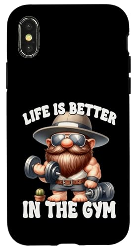 Bodybuilding Gnome Fitness Workout Exercise Training Saying Hülle für iPhone X/XS Bodybuilding Gnome Fitness Workout Exercise Training Saying Hülle für iPhone X/XS von Funny Gnome Bodybuilding Gifts For The Gym Lover