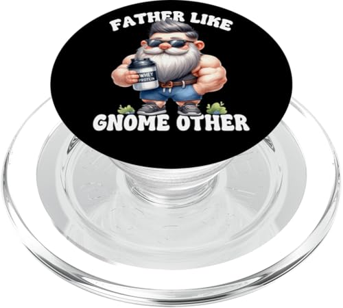 Fathers Day Gnome For Bodybuilder Funny Fitness Dad Saying PopSockets PopGrip für MagSafe Fathers Day Gnome For Bodybuilder Funny Fitness Dad Saying PopSockets PopGrip für MagSafe von Funny Gnome Bodybuilding Gifts For The Gym Lover