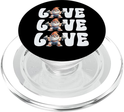 Fitness Gnome Graphic For Dad Working Out Love Weightlifting PopSockets PopGrip für MagSafe Fitness Gnome Graphic For Dad Working Out Love Weightlifting PopSockets PopGrip für MagSafe von Funny Gnome Bodybuilding Gifts For The Gym Lover