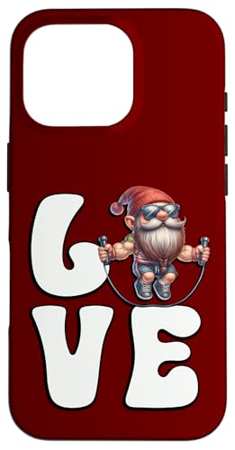 Fitness Gnome With Skipping Rope Loves Cardio Training Hülle für iPhone 16 Pro Fitness Gnome With Skipping Rope Loves Cardio Training Hülle für iPhone 16 Pro von Funny Gnome Bodybuilding Gifts For The Gym Lover