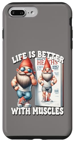 Fitness Workout Exercise Saying Life Is Better With Muscles Hülle für iPhone 7 Plus/8 Plus Fitness Workout Exercise Saying Life Is Better With Muscles Hülle für iPhone 7 Plus/8 Plus von Funny Gnome Bodybuilding Gifts For The Gym Lover