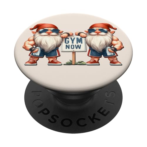 Funny Gym Now Gnomes For Fitness Workout Exercise Training PopSockets Klebender PopGrip Funny Gym Now Gnomes For Fitness Workout Exercise Training PopSockets Klebender PopGrip von Funny Gnome Bodybuilding Gifts For The Gym Lover