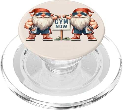 Funny Gym Now Gnomes For Fitness Workout Exercise Training PopSockets PopGrip für MagSafe Funny Gym Now Gnomes For Fitness Workout Exercise Training PopSockets PopGrip für MagSafe von Funny Gnome Bodybuilding Gifts For The Gym Lover