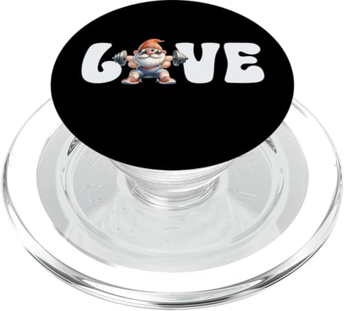Gym Gnome Love Weightlifting Graphic For Men Fitness Dad PopSockets PopGrip für MagSafe Gym Gnome Love Weightlifting Graphic For Men Fitness Dad PopSockets PopGrip für MagSafe von Funny Gnome Bodybuilding Gifts For The Gym Lover