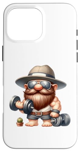 Muscleman Gnome With Dumbbells Funny Fitness Working Out Hülle für iPhone 16 Pro Max Muscleman Gnome With Dumbbells Funny Fitness Working Out Hülle für iPhone 16 Pro Max von Funny Gnome Bodybuilding Gifts For The Gym Lover