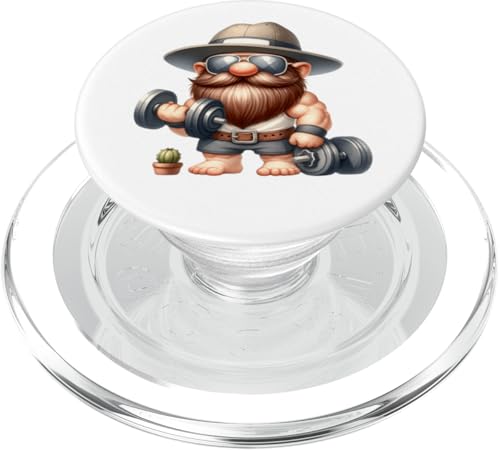 Muscleman Gnome With Dumbbells Funny Fitness Working Out PopSockets PopGrip für MagSafe Muscleman Gnome With Dumbbells Funny Fitness Working Out PopSockets PopGrip für MagSafe von Funny Gnome Bodybuilding Gifts For The Gym Lover