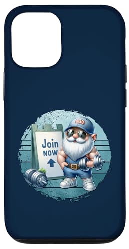 Retro Fitness Gnome In Gym Outfit With Dumbbells Vintage Gym Hülle für iPhone 12/12 Pro Retro Fitness Gnome In Gym Outfit With Dumbbells Vintage Gym Hülle für iPhone 12/12 Pro von Funny Gnome Bodybuilding Gifts For The Gym Lover
