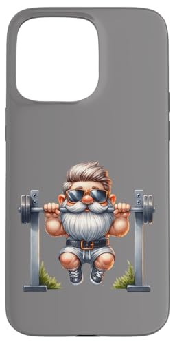 Stylish Body Building Gnome Does Pull-Ups On A Dumbbell Bar Hülle für iPhone 15 Pro Max Stylish Body Building Gnome Does Pull-Ups On A Dumbbell Bar Hülle für iPhone 15 Pro Max von Funny Gnome Bodybuilding Gifts For The Gym Lover