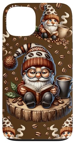 Brown Coffee Bean Decor For Librarian With Book Lover Gnome Hülle für iPhone 13 Brown Coffee Bean Decor For Librarian With Book Lover Gnome Hülle für iPhone 13 von Funny Gnome Coffee Accessories & Book Lover Gifts