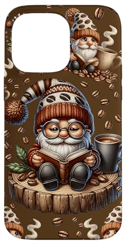 Brown Coffee Bean Decor For Librarian With Book Lover Gnome Hülle für iPhone 14 Pro Max Brown Coffee Bean Decor For Librarian With Book Lover Gnome Hülle für iPhone 14 Pro Max von Funny Gnome Coffee Accessories & Book Lover Gifts