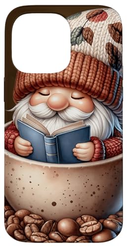 Coffee And Book Reading Accessories For Book Lovers Gnome Hülle für iPhone 14 Pro Max Coffee And Book Reading Accessories For Book Lovers Gnome Hülle für iPhone 14 Pro Max von Funny Gnome Coffee Accessories & Book Lover Gifts