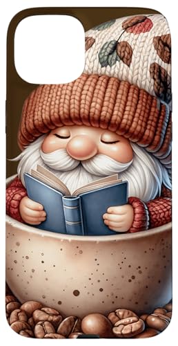 Coffee And Book Reading Accessories For Book Lovers Gnome Hülle für iPhone 15 Plus Coffee And Book Reading Accessories For Book Lovers Gnome Hülle für iPhone 15 Plus von Funny Gnome Coffee Accessories & Book Lover Gifts