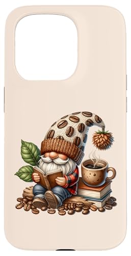 Coffee And Book Reading Accessories For Book Lovers Gnome Hülle für iPhone 15 Pro Coffee And Book Reading Accessories For Book Lovers Gnome Hülle für iPhone 15 Pro von Funny Gnome Coffee Accessories & Book Lover Gifts