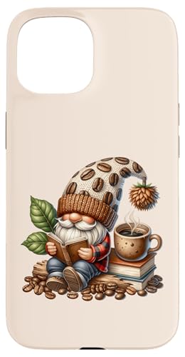 Coffee And Book Reading Accessories For Book Lovers Gnome Hülle für iPhone 15 Coffee And Book Reading Accessories For Book Lovers Gnome Hülle für iPhone 15 von Funny Gnome Coffee Accessories & Book Lover Gifts