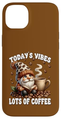 Funny Saying For Book Lovers Librarian Teacher Coffee Gnome Hülle für iPhone 14 Plus Funny Saying For Book Lovers Librarian Teacher Coffee Gnome Hülle für iPhone 14 Plus von Funny Gnome Coffee Accessories & Book Lover Gifts