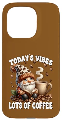 Funny Saying For Book Lovers Librarian Teacher Coffee Gnome Hülle für iPhone 15 Pro Funny Saying For Book Lovers Librarian Teacher Coffee Gnome Hülle für iPhone 15 Pro von Funny Gnome Coffee Accessories & Book Lover Gifts