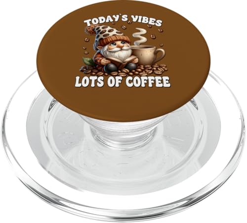 Funny Saying For Book Lovers Librarian Teacher Coffee Gnome PopSockets PopGrip für MagSafe Funny Saying For Book Lovers Librarian Teacher Coffee Gnome PopSockets PopGrip für MagSafe von Funny Gnome Coffee Accessories & Book Lover Gifts