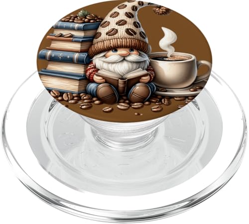 Librarian Gnome Love Reading Books Coffee Mug For Teacher PopSockets PopGrip für MagSafe Librarian Gnome Love Reading Books Coffee Mug For Teacher PopSockets PopGrip für MagSafe von Funny Gnome Coffee Accessories & Book Lover Gifts