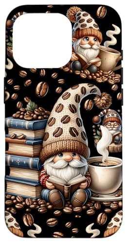 Love Coffee And Books Gnome Decor For Librarian And Teacher Hülle für iPhone 16 Pro Love Coffee And Books Gnome Decor For Librarian And Teacher Hülle für iPhone 16 Pro von Funny Gnome Coffee Accessories & Book Lover Gifts