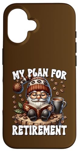 Retired Teacher Gnome Coffee And Books For Funny Retirement Hülle für iPhone 16 Retired Teacher Gnome Coffee And Books For Funny Retirement Hülle für iPhone 16 von Funny Gnome Coffee Accessories & Book Lover Gifts