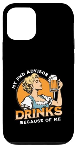 Mein Doktoratsberater trinkt meinetwegen | Dissertation Humor Hülle für iPhone 12/12 Pro Mein Doktoratsberater trinkt meinetwegen | Dissertation Humor Hülle für iPhone 12/12 Pro von Funny Grad Student | Funny PhD Dissertation