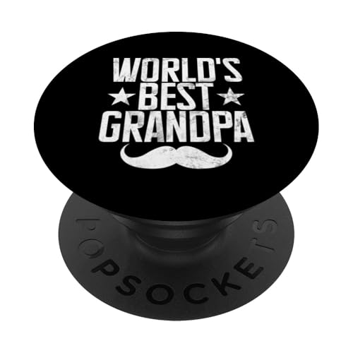 Der beste Opa-Großvater der Welt, Großeltern, knallt lustig PopSockets Klebender PopGrip von Funny Grandpa Vintage Father's Day Gifts Granddad