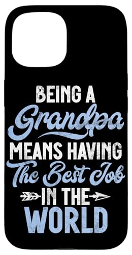 Ein Opa zu sein bedeutet, den besten Job der Welt zu haben Hülle für iPhone 15 Ein Opa zu sein bedeutet, den besten Job der Welt zu haben Hülle für iPhone 15 von Funny Grandpa Vintage Father's Day Gifts Granddad