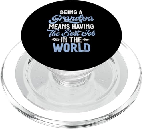 Ein Opa zu sein bedeutet, den besten Job der Welt zu haben PopSockets PopGrip für MagSafe Ein Opa zu sein bedeutet, den besten Job der Welt zu haben PopSockets PopGrip für MagSafe von Funny Grandpa Vintage Father's Day Gifts Granddad