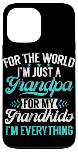 Für die Welt bin ich nur ein Opa Für meine Enkelkinder Alles Hülle für iPhone 13 Pro Max Für die Welt bin ich nur ein Opa Für meine Enkelkinder Alles Hülle für iPhone 13 Pro Max von Funny Grandpa Vintage Father's Day Gifts Granddad