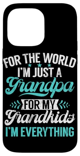 Für die Welt bin ich nur ein Opa Für meine Enkelkinder Alles Hülle für iPhone 14 Pro Max Für die Welt bin ich nur ein Opa Für meine Enkelkinder Alles Hülle für iPhone 14 Pro Max von Funny Grandpa Vintage Father's Day Gifts Granddad